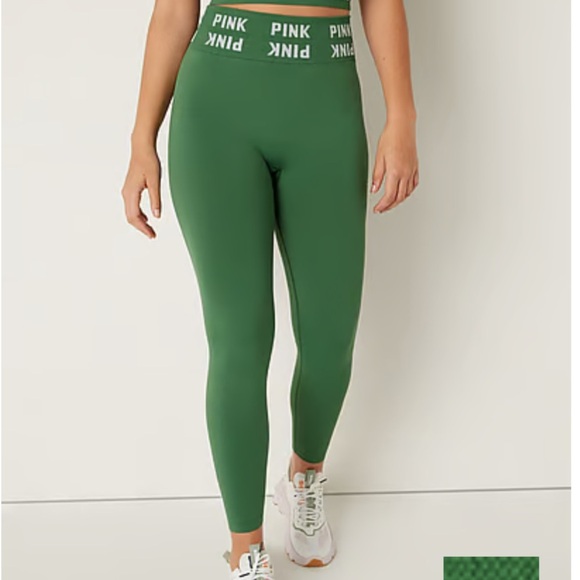 Victoria’s Secret PINK ACTIVE SEAMLESS High Waist Full Length Tight Leggings - Picture 1 of 5